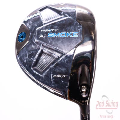 Mint Callaway Paradym Ai Smoke Max D Driver 12° Graphite Design Tour AD MT-8 Graphite Stiff Right Handed 44.0in