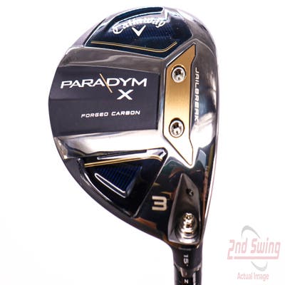 Mint Callaway Paradym X Fairway Wood 3 Wood 3W 15° Mitsubishi Tensei CK White 80 Graphite Tour X-Stiff Right Handed 42.25in