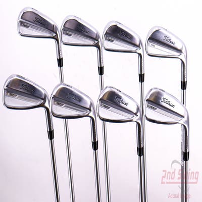 Titleist 2023 T150 Iron Set 4-PW GW FST KBS Tour C-Taper Lite 110 Steel Stiff Right Handed 38.25in