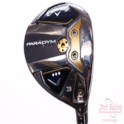 Callaway Paradym Triple Diamond Fairway Wood 3 Wood 3W 15° MRC Tensei CK Pro Orange 70 Graphite Tour X-Stiff Right Handed 42.0in