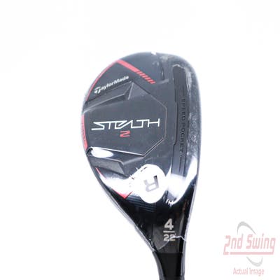 Mint TaylorMade Stealth 2 Rescue Hybrid 4 Hybrid 22° Fujikura Ventus TR Red HB 6 Graphite Regular Right Handed 40.25in