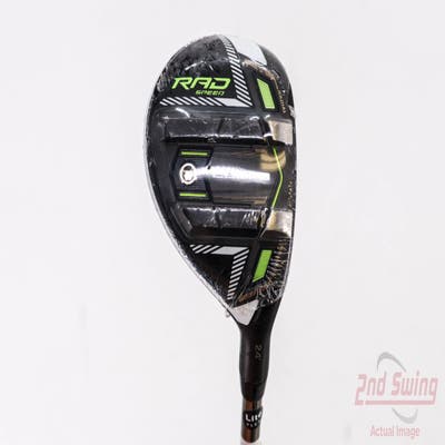 Mint Cobra RAD Speed Hybrid 4 Hybrid 24° UST Mamiya Recoil ESX 480 Graphite Senior Right Handed 39.0in