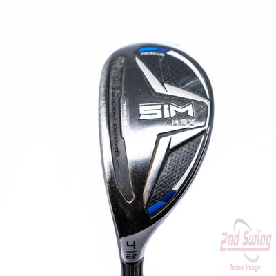 TaylorMade SIM MAX Hybrid 4 Hybrid 22° Fujikura Ventus Blue 6 Graphite Regular Left Handed 41.0in