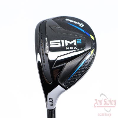 TaylorMade SIM2 MAX Fairway Wood 5 Wood 5W 18° Fujikura Ventus Blue 5 Graphite Regular Left Handed 42.0in