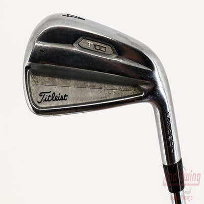 Titleist 2021 T100 Single Iron 4 Iron Project X 6.0 Steel Stiff Right Handed 39.25in