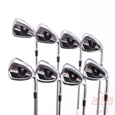 Ping G400 Iron Set 5-PW AW SW True Temper Dynamic Gold S200 Steel Stiff Right Handed Maroon Dot 38.75in