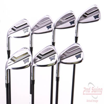 PXG 0211 XCOR2 Chrome Iron Set 5-PW GW Project X Cypher 50 Graphite Senior Left Handed 39.5in