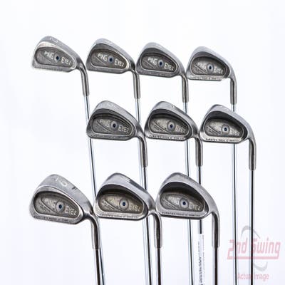 Ping Eye 2 Iron Set 2-PW SW Ping ZZ Lite Steel Stiff Right Handed Blue Dot 39.5in