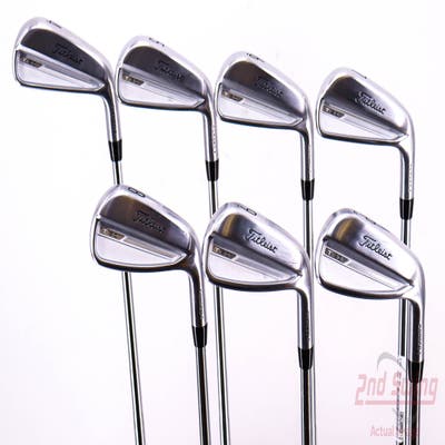 Titleist 2023 T150 Iron Set 4-PW True Temper Dynamic Gold X7 Steel X-Stiff Right Handed 38.0in