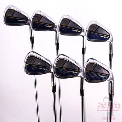 Callaway Paradym Iron Set 4-PW FST KBS MAX 85 MT Steel Stiff Right Handed 37.5in