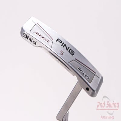 Ping Anser Milled 5 Putter Straight Arc Steel Right Handed Black Dot 36.5in