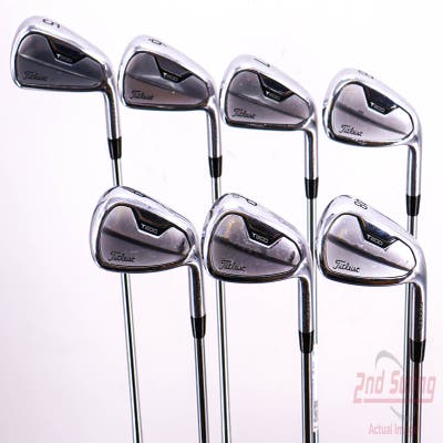 Titleist 2021 T200 Iron Set 5-GW True Temper AMT Black S300 Steel Stiff Right Handed 38.5in