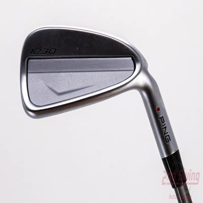 Ping i230 Single Iron 6 Iron Aerotech SteelFiber i70cw Graphite Senior Right Handed Red dot 37.25in