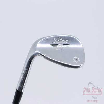 Titleist Vokey SM7 Tour Chrome Wedge Sand SW 56° 14 Deg Bounce F Grind SM7 BV Steel Wedge Flex Left Handed 35.5in