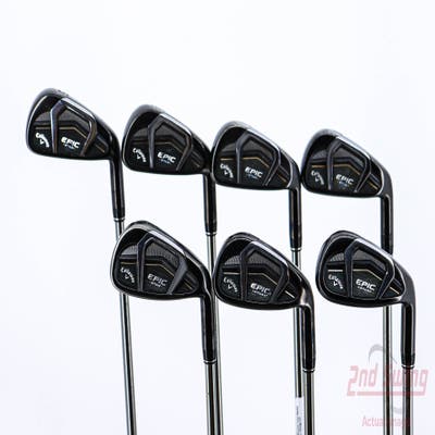 Callaway EPIC Star Iron Set 5-PW AW Mitsubishi Grand Bassara i55 Graphite Regular Right Handed 37.5in