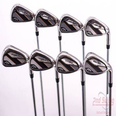 Callaway Mavrik Iron Set 4-PW AW Project X LZ 105 6.0 Steel Stiff Right Handed 38.0in