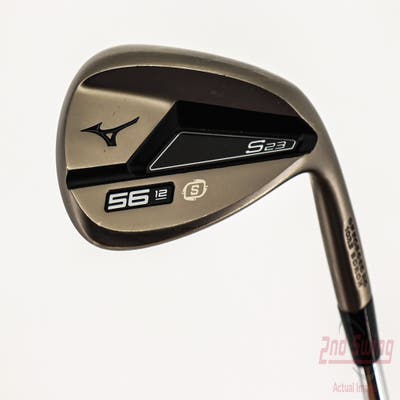 Mizuno S23 Copper Cobalt Wedge Sand SW 56° 12 Deg Bounce S Grind FST KBS Hi-Rev 2.0 Steel Wedge Flex Right Handed 35.5in