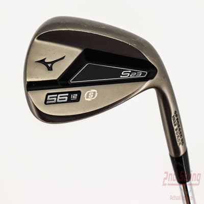 Mint Mizuno S23 Copper Cobalt Wedge Sand SW 56° 12 Deg Bounce S Grind FST KBS Hi-Rev 2.0 Steel Wedge Flex Right Handed 35.5in