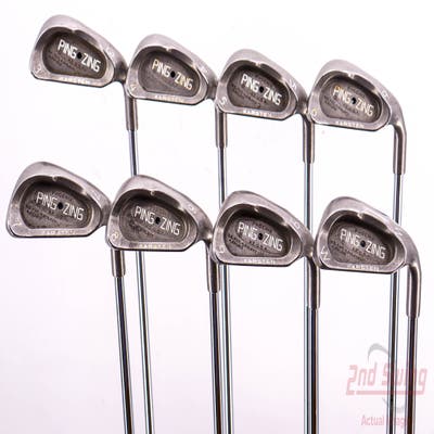 Ping Zing Iron Set 3-PW Ping JZ Steel Stiff Right Handed Black Dot 38.25in