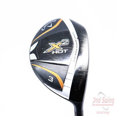 Callaway X2 Hot Fairway Wood 3 Wood 3W 15° Aldila Tour Blue Graphite Stiff Right Handed 44.0in