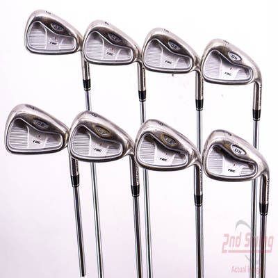 TaylorMade Rac OS 2005 Iron Set 3-PW TM T-Step 90 Steel Stiff Right Handed 38.5in