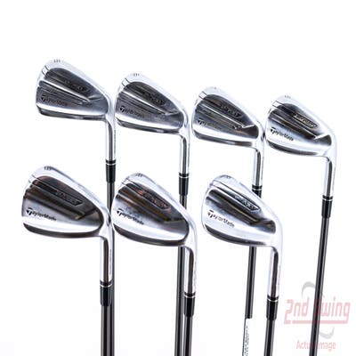 TaylorMade P-790 Iron Set 5-PW AW UST Mamiya Recoil 760 ES Graphite Regular Right Handed 38.0in