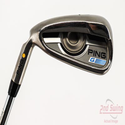 Ping 2016 G Single Iron 7 Iron AWT 2.0 Steel Stiff Left Handed Yellow Dot 37.0in