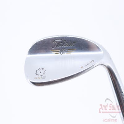 Titleist Vokey SM5 Tour Chrome Wedge Lob LW 58° 11 Deg Bounce K Grind Titleist SM5 BV Steel Wedge Flex Right Handed 35.0in