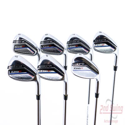 Cobra King F7 One Length Iron Set 5-PW GW True Temper Steel Stiff Right Handed 37.25in