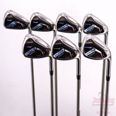 Cobra Aerojet One Length Iron Set 5-PW AW Aerotech SteelFiber i110cw Graphite Regular Right Handed 37.5in