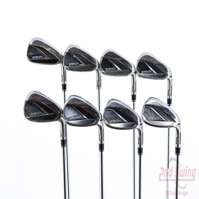 TaylorMade Stealth Iron Set 4-PW AW FST KBS MAX 85 MT Steel Regular Right Handed 38.5in