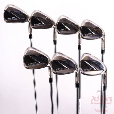 TaylorMade Stealth Iron Set 5-PW AW FST KBS MAX 85 Steel Regular Right Handed 38.5in