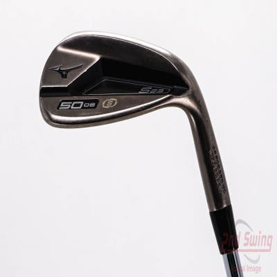 Mizuno S23 Copper Cobalt Wedge Gap GW 50° 8 Deg Bounce S Grind FST KBS Hi-Rev 2.0 115 Steel Wedge Flex Right Handed 35.5in