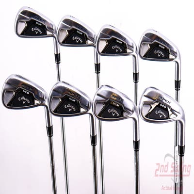 Callaway Apex DCB 21 Iron Set 4-PW AW True Temper Elevate ETS 85 Steel Regular Right Handed 38.0in