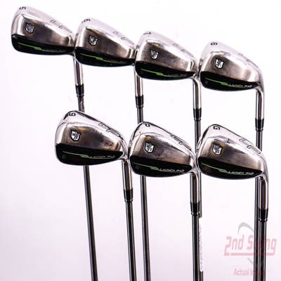 Wilson Staff Launch Pad 2 Iron Set 5-PW GW Project X EvenFlow Green 65 Graphite Regular Right Handed 38.25in