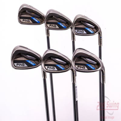 Ping G30 Iron Set 6-PW GW Ping TFC 80i Graphite Senior Right Handed Blue Dot 38.0in