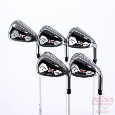 Callaway 2013 X Hot Iron Set 7-PW AW Callaway X Hot Graphite Graphite Senior Right Handed 37.0in