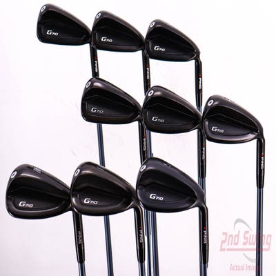 Ping G710 Iron Set 4-PW AW SW ALTA CB Slate Graphite Regular Right Handed Red dot 39.5in