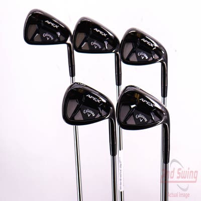 Callaway Apex 21 Black Iron Set 6-PW Project X Catalyst 60 Graphite Regular Right Handed 38.25in