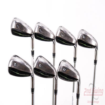 Wilson Staff Launch Pad 2 Iron Set 5-PW GW FST KBS Max Ultralite Steel Stiff Right Handed 38.75in