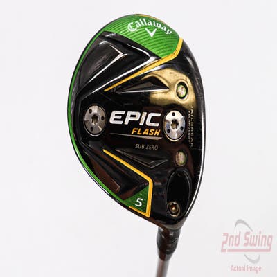 Callaway EPIC Flash Sub Zero Fairway Wood 5 Wood 5W 18° Xcaliber Classic RT6 Graphite Stiff Right Handed 41.5in