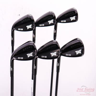 PXG 0311 SGI GEN2 Xtreme Dark Iron Set 6-PW GW Mitsubishi MMT 70 Graphite Regular Left Handed 38.25in