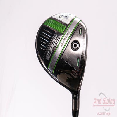 Callaway EPIC Speed Fairway Wood 3 Wood 3W 15° Fujikura Ventus Blue Velocore Graphite Stiff Right Handed 43.5in