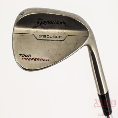 TaylorMade 2014 Tour Preferred Bounce Wedge Gap GW 50° 9 Deg Bounce Dynamic Gold Tour Issue S400 Steel Stiff Right Handed 36.0in