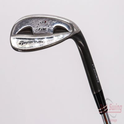 TaylorMade Rac Chrome Wedge Lob LW 60° 7 Deg Bounce TM RAC CGB STEEL Steel Wedge Flex Right Handed 35.25in