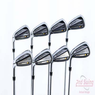 TaylorMade Rocketbladez Tour Iron Set 4-PW AW FST KBS Tour Steel Stiff Left Handed 38.5in