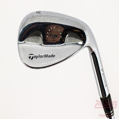 TaylorMade Rac Chrome Wedge Lob LW 58° 8 Deg Bounce Stock Steel Shaft Steel Wedge Flex Right Handed 35.0in