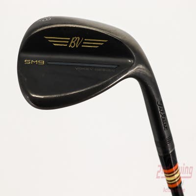 Titleist Vokey SM9 Jet Black Wedge Lob LW 58° 14 Deg Bounce K Grind BGT ZNE 130 Graphite Stiff Right Handed 34.75in