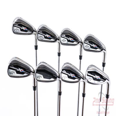 Callaway XR Iron Set 4-PW AW True Temper Speed Step 80 Steel Stiff Right Handed +3/4"