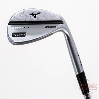 Mizuno MP T5 White Satin Wedge Gap GW 52° 9 Deg Bounce True Temper Dynamic Gold Steel Wedge Flex Right Handed 35.5in